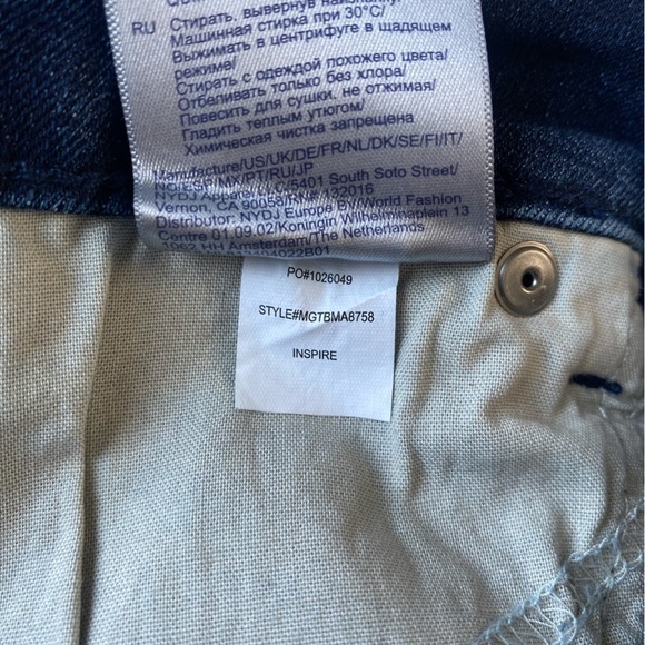 Marilyn‎ Straight Ankle Jeans With Attached Released Hems Inspire Blue - Picture 14 of 16